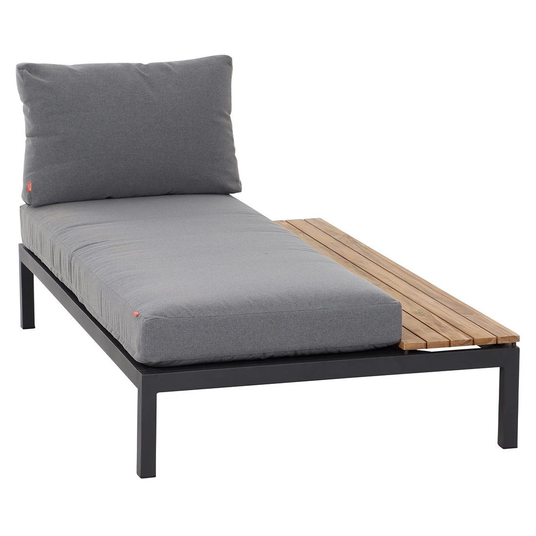 Siena Garden Alvida Gartenliege Links Aluminium/Polyester Matt Anthrazit/Grau 1 Siena Garden Alvida Gartenliege Links Aluminium/Polyester Matt Anthrazit/Grau