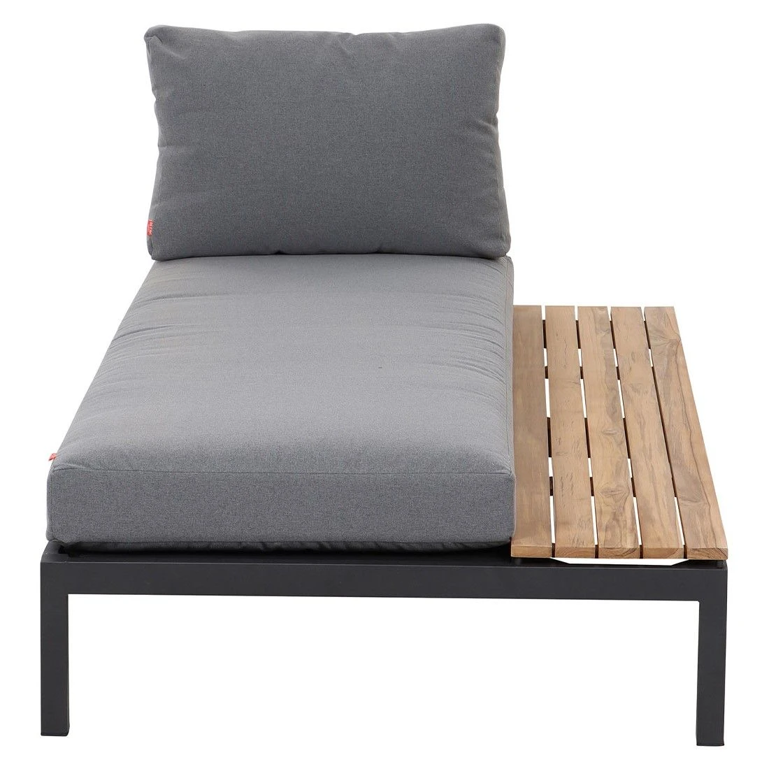 Siena Garden Alvida Gartenliege Links Aluminium/Polyester Matt Anthrazit/Grau 2 Siena Garden Alvida Gartenliege Links Aluminium/Polyester Matt Anthrazit/Grau – Bild 2