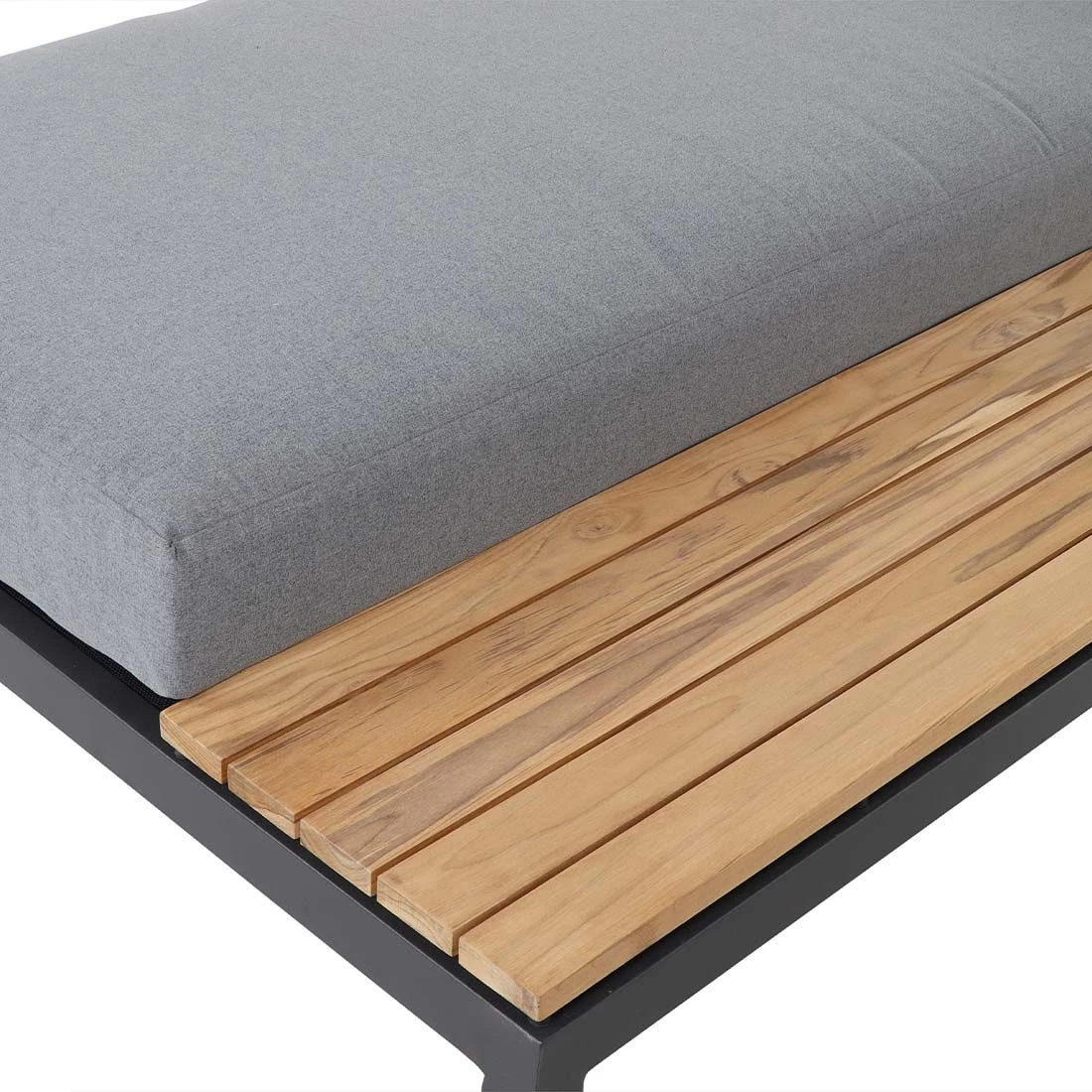 Siena Garden Alvida Gartenliege Links Aluminium/Polyester Matt Anthrazit/Grau 7 Siena Garden Alvida Gartenliege Links Aluminium/Polyester Matt Anthrazit/Grau – Bild 7