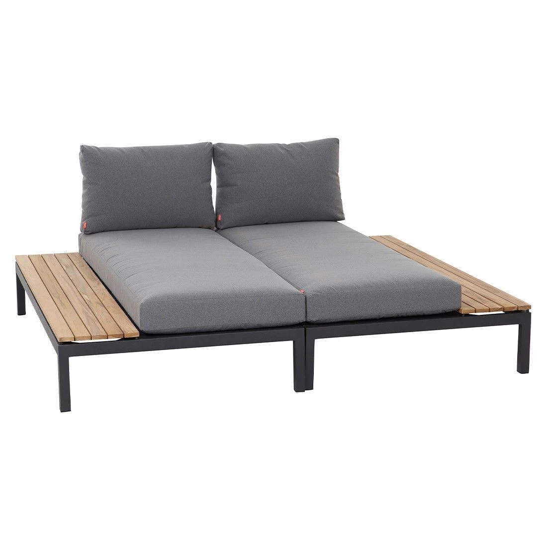 Siena Garden Alvida Gartenliege Links Aluminium/Polyester Matt Anthrazit/Grau 8 Siena Garden Alvida Gartenliege Links Aluminium/Polyester Matt Anthrazit/Grau – Bild 8