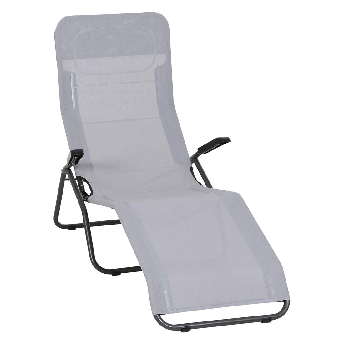 Siena Garden Anco Bäderliege Stahl/Textilene Anthrazit/Hellgrau 1 Siena Garden Anco Bäderliege Stahl/Textilene Anthrazit/Hellgrau