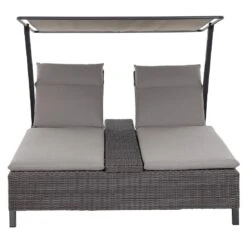 Siena Garden Corido Daybed Inkl. Dach Aluminium/Gardino-Geflecht Matt Anthrazit/Charcoal Grey -Garten Paradies Verkauf siena garden corido daybed inkl dach aluminium gardinor geflecht 1437582 4