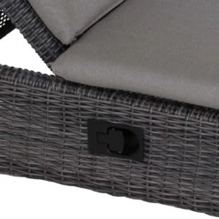 Siena Garden Corido Daybed Inkl. Dach Aluminium/Gardino-Geflecht Matt Anthrazit/Charcoal Grey -Garten Paradies Verkauf siena garden corido daybed inkl dach aluminium gardinor geflecht 1437582 9