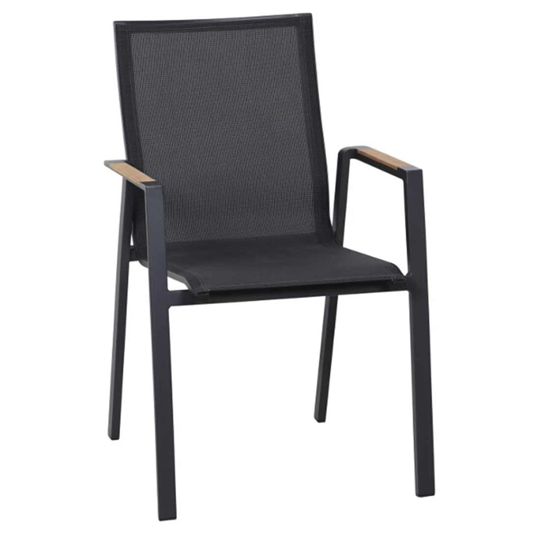 Siena Garden Rondo Gartenmöbelset 7-tlg. Mit Tisch 220x100 Cm Matt Anthrazit/Grau 2 Siena Garden Rondo Gartenmöbelset 7-tlg. Mit Tisch 220x100 Cm Matt Anthrazit/Grau – Bild 2