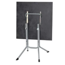 Siena Garden Sola Klapptisch 80x80cm Stahl/HPL Silber/Dark Stone -Garten Paradies Verkauf siena garden sola gastrotisch 80x80cm stahl hpl 1364388 4