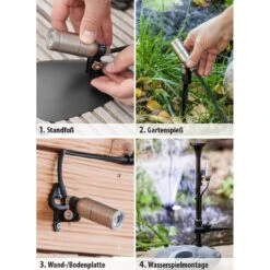 OUTLIV. Smart Light Spot Metall Silber/Schwarz 14 OUTLIV. Smart Light Spot Metall Silber/Schwarz -Garten Paradies Verkauf smart light silber schwarz 1301919 5