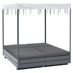 Solpuri Boxx Daybed Aluminium/Polyester Anthrazit/Grau -Garten Paradies Verkauf solpuri boxx daybed aluminium polyester 1488578 3