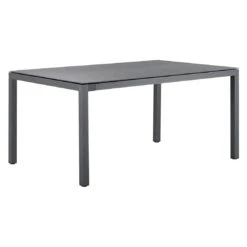 Solpuri Classic Ausziehtisch 160/220x100 Cm Aluminium/Dekton Anthrazit/Bromo