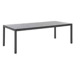 Solpuri Classic Gartentisch Aluminium/HPL Anthrazit/Volcano Grey