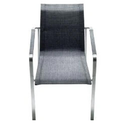 Solpuri Jazz Stapelsessel Edestahl/Textilene Silber/Coal -Garten Paradies Verkauf solpuri jazz stapelsessel edestahl textilene 1465643 5