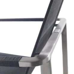 Solpuri Jazz Stapelsessel Edestahl/Textilene Silber/Coal -Garten Paradies Verkauf solpuri jazz stapelsessel edestahl textilene 1465643 8
