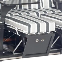 SonnenPartner Konsul Strandkorb Geflecht/Fichte Schwarz/Filo Tomba 8 SonnenPartner Konsul Strandkorb Geflecht/Fichte Schwarz/Filo Tomba -Garten Paradies Verkauf sonnenpartner konsul strandkorb geflecht fichte 1469372 4