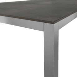 Stern Cardiff Gartenmöbelset 7-tlg. Mit Tisch 220x100 Cm Silbergrau/Zement Dunkel -Garten Paradies Verkauf stern cardiff gartenmoebelset 7 tlg mit tisch 220x100 cm 1423403 9