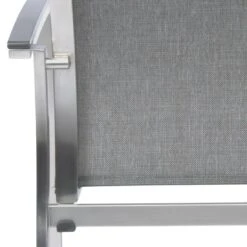 Stern Mika Gartenmöbel-Set 5-tlg. Tisch 180x100cm Silber/Leinen Grau -Garten Paradies Verkauf stern mika gartenmoebel set 5 tlg tisch 180x100cm 1490074 5