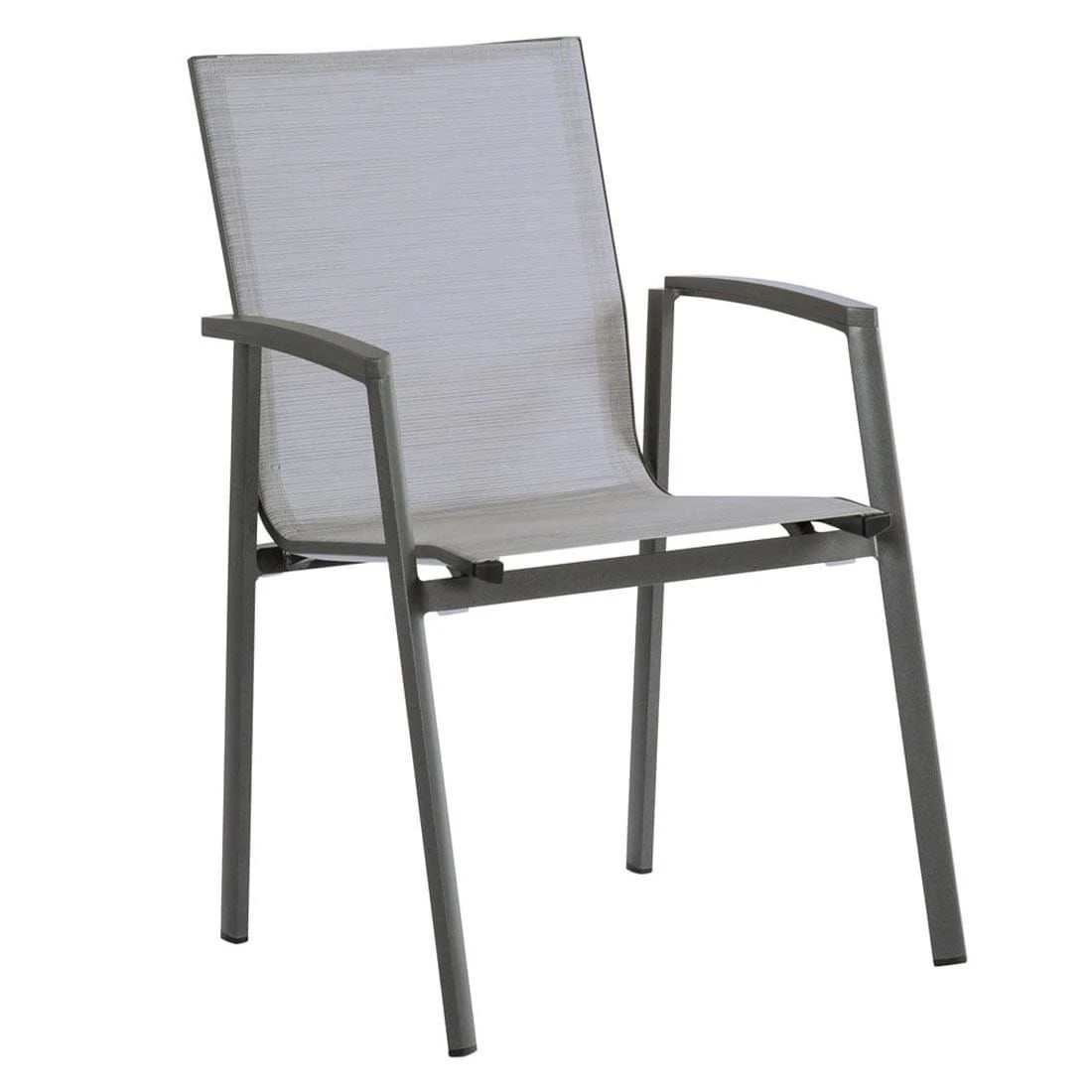 Stern New Top Gartenmöbelset 7-tlg. Mit Tisch 220x100cm Anthrazit/Silber 2 Stern New Top Gartenmöbelset 7-tlg. Mit Tisch 220x100cm Anthrazit/Silber – Bild 2