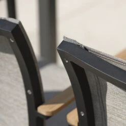 Stern Tilo Dining Stapelsessel Aluminium/Textilene Schwarz Matt/Leinen Grau 19 Stern Tilo Dining Stapelsessel Aluminium/Textilene Schwarz Matt/Leinen Grau -Garten Paradies Verkauf stern tilo stapelsessel aluminium textilene 1362903 9