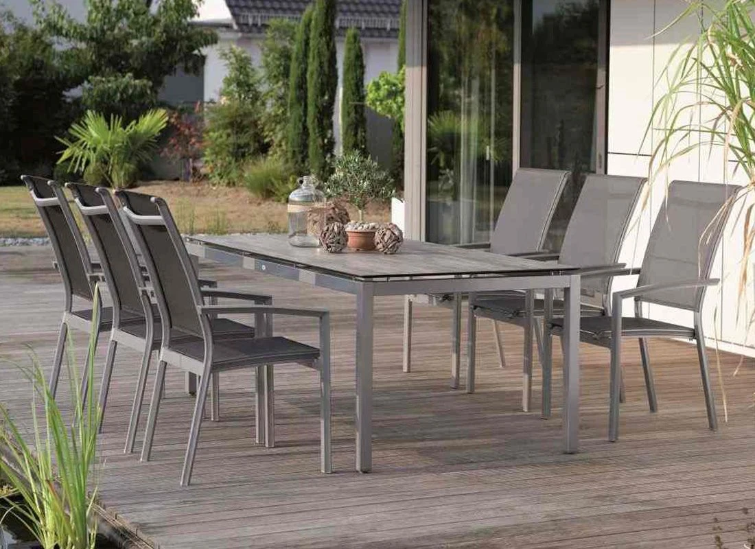 Stern Tischplatte 200x100cm Silverstar 2.0 Tundra Grau 6 Stern Tischplatte 200x100cm Silverstar 2.0 Tundra Grau – Bild 6