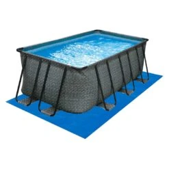 Summer Fun Elite Frame Pool Set 549x274x132cm Grau
