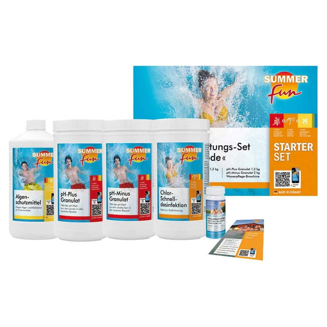 Summer Fun Wasserpflege Grundausstattungs-Set Chlor 1 Summer Fun Wasserpflege Grundausstattungs-Set Chlor