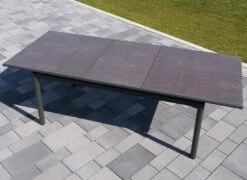 Sungörl Bornheim Ausziehtisch 180/240x100 Aluminium/KeramikGlas Anthrazit/Beton -Garten Paradies Verkauf sungoerl bornheim ausziehtisch 180 240x100 aluminium keramikglas 1471770 4