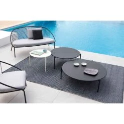 Vermobil Aria Loungetisch Ø60cm Stahl Matt Weiß 5 Vermobil Aria Loungetisch Ø60cm Stahl Matt Weiß -Garten Paradies Verkauf vermobil aria loungetisch durchm60cm stahl 1372869 3