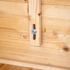 Wolff Finnhaus Bornholm 40-A Typ 2 Gartenhaus 290x240cm Mit Halbglas-Tür Natur -Garten Paradies Verkauf wolff finnhaus bornholm 40 a typ 2 290x240cm mit halbglas tuer 1401106 3