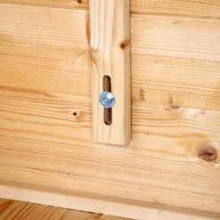 Wolff Finnhaus Bornholm 40-B Typ 1 Gartenhaus 320x320cm Mit Vollholz-Tür Natur -Garten Paradies Verkauf wolff finnhaus bornholm 40 b typ 1 320x320cm mit vollholz tuer 1401161 4