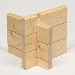 Wolff Finnhaus Bornholm 40-B Typ 1 Gartenhaus 320x320cm Mit Vollholz-Tür Natur -Garten Paradies Verkauf wolff finnhaus bornholm 40 b typ 1 320x320cm mit vollholz tuer 1401161 5