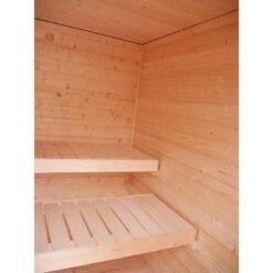 Wolff Finnhaus Lenja 40 Basic Saunahaus 196x196 Cm + Ofen 9kW Natur -Garten Paradies Verkauf wolff finnhaus lenja 40 basic saunahaus 196x196 cm ofen 9kw 1404274 3