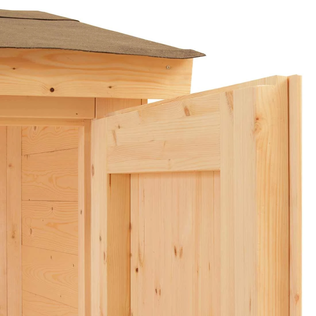 Wolff Finnhaus Premium Geräteschrank 20-A 84x84cm + Einzeltür Natur 2 Wolff Finnhaus Premium Geräteschrank 20-A 84x84cm + Einzeltür Natur – Bild 2