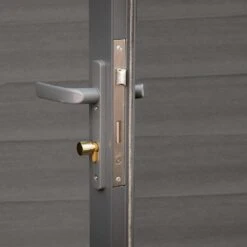 Wolff Finnhaus WPC-Trend B Gartenhaus 234x187cm+Doppeltür Grau -Garten Paradies Verkauf wolff finnhaus wpc trend b gartenhaus 234x187cm doppeltuer 1404769 7