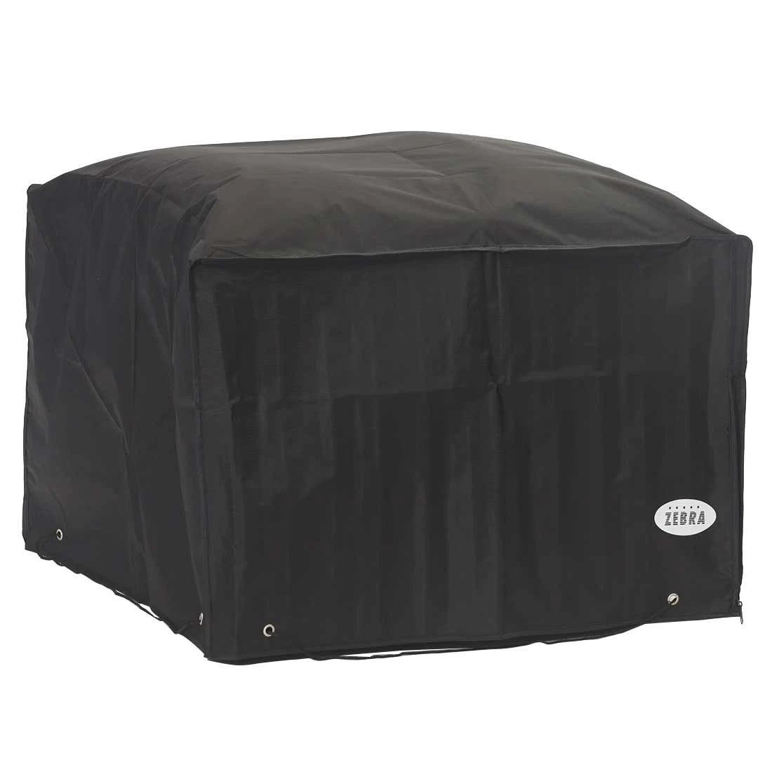 Zebra Cubo Schutzhülle Ecklounge 84x77x56cm PVC Gewebe Schwarz 1 Zebra Cubo Schutzhülle Ecklounge 84x77x56cm PVC Gewebe Schwarz