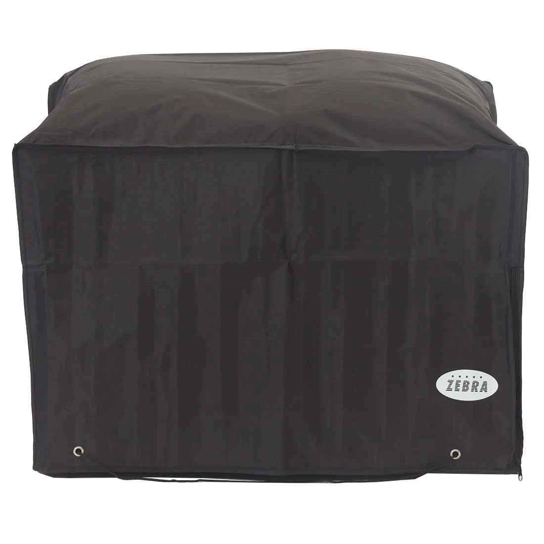 Zebra Cubo Schutzhülle Ecklounge 84x77x56cm PVC Gewebe Schwarz 2 Zebra Cubo Schutzhülle Ecklounge 84x77x56cm PVC Gewebe Schwarz – Bild 2