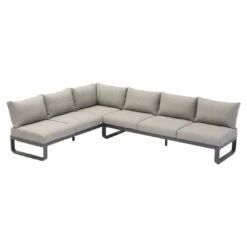 Zebra Fly Lounge Gartensofa Aluminium/Olefin Graphit/Mixed Grey -Garten Paradies Verkauf zebra fly lounge 3 sitzersofa aluminium olefin graphit mixed grey 1199003 6
