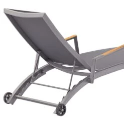 Zebra Fly Gartenliege Aluminium/Textilene Elegance Grey/Dark Grey -Garten Paradies Verkauf zebra fly stapelliege aluminium textilene 1353553 5