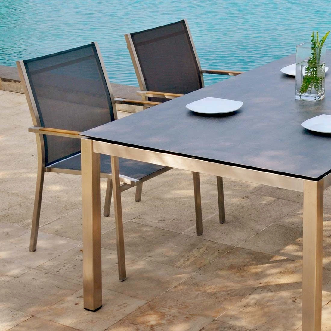 Zebra Sela Tischplatte HPL Beton 3 Zebra Sela Tischplatte HPL Beton – Bild 3